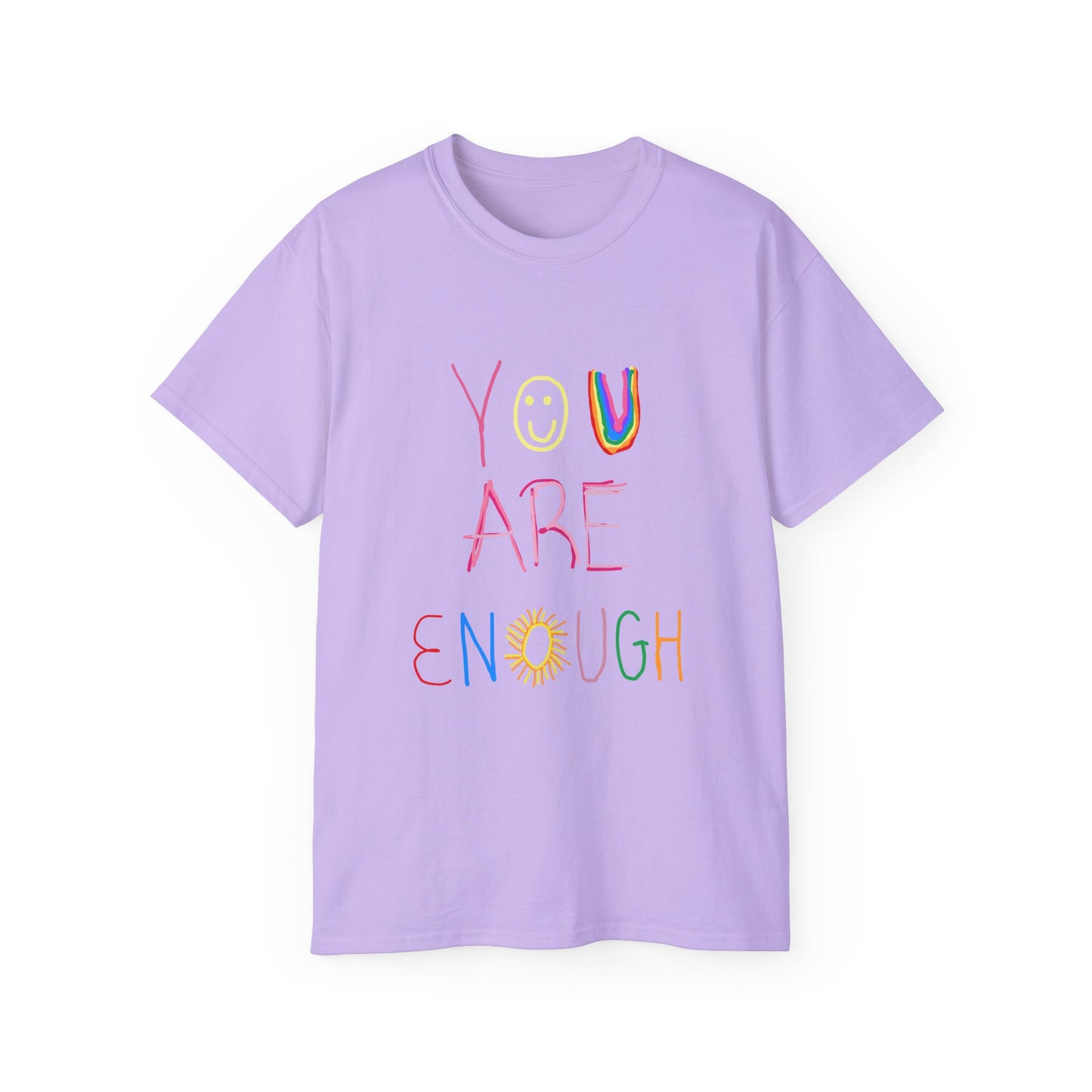 You Are Enough Unisex Ultra Cotton Tee - Motivational Casual Shirt
