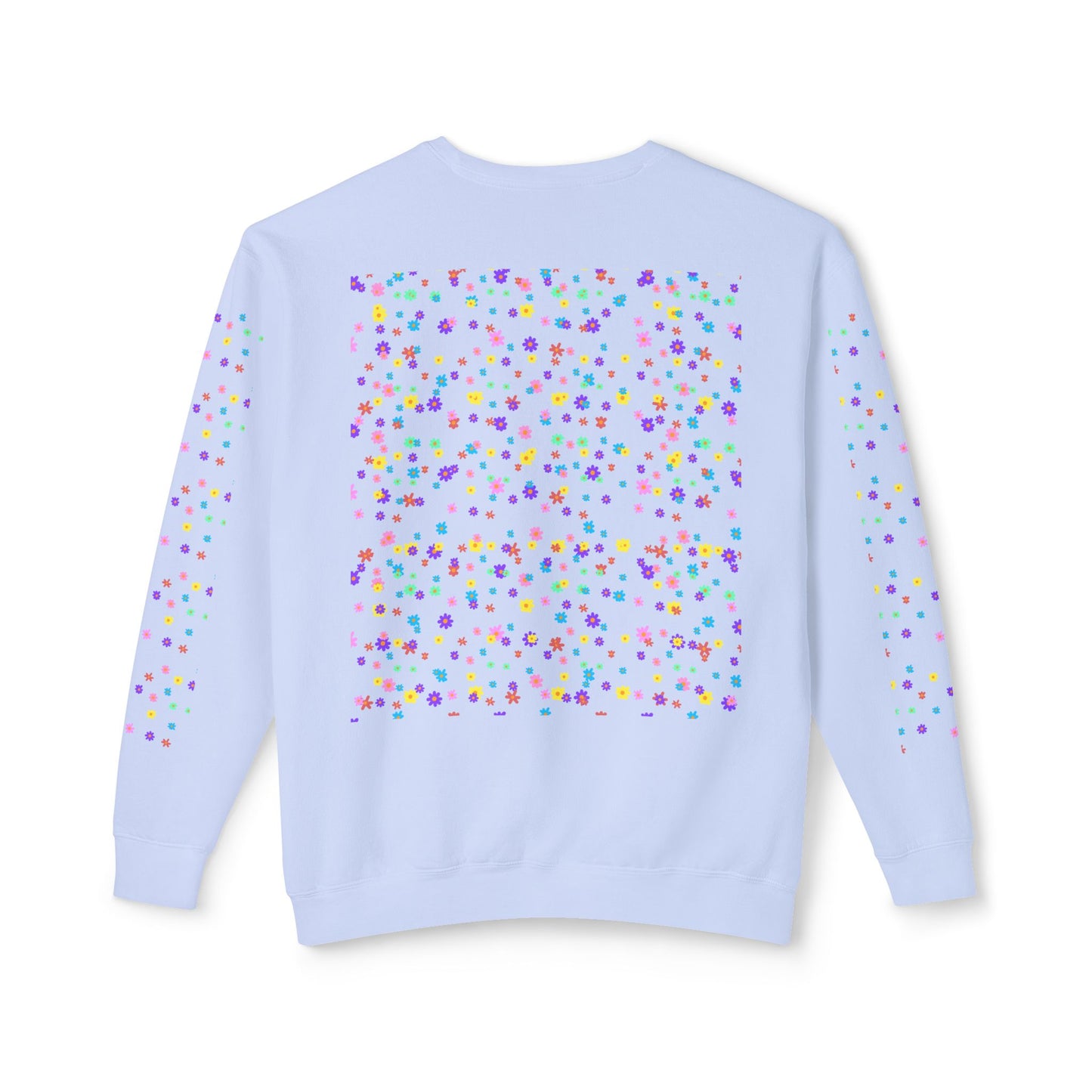 Keep Blooming Floral Crewneck Sweatshirt - Unisex Lightweight Spring Apparel